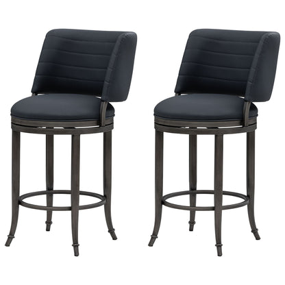 Torres - Upholstered Swivel Counter Height Barstool