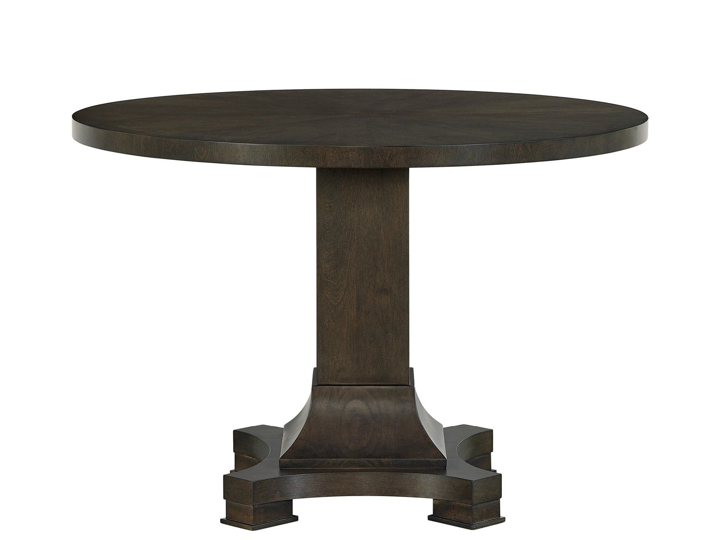 Fenwick - Pedestal Table - Dark Brown