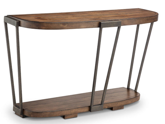 Yukon - Demilune Sofa Table - Bourbon