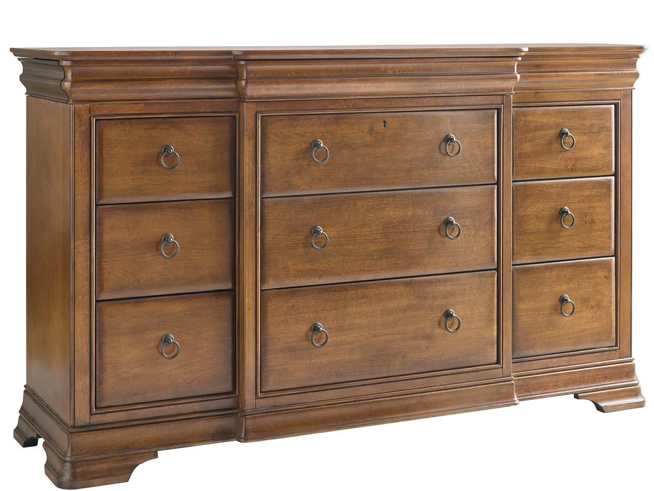 New Lou - Drawer Dresser - Dark Brown