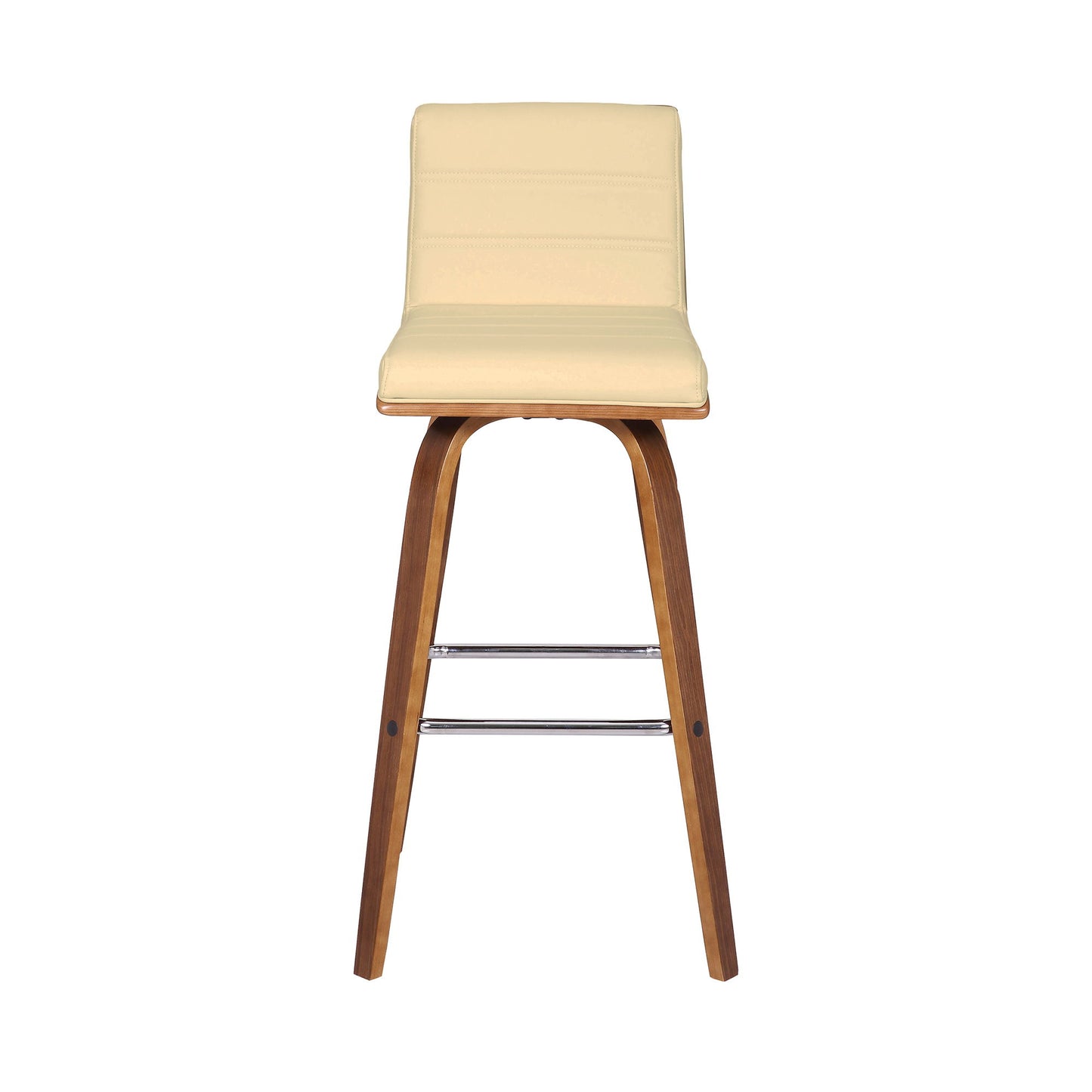 Vienna - 30" Swivel Bar Stool - Walnut Wood
