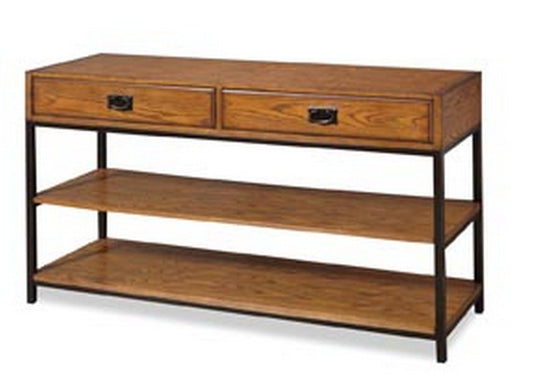 Modern Craftsman - 12.75" Media Console - Light Brown