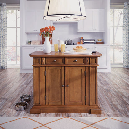 Montauk - Kitchen Island - Wood - Light Brown