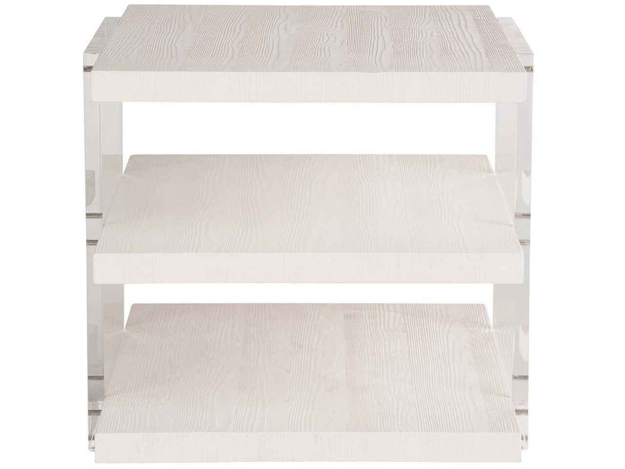 Weekender Coastal Living Home / St Kitts - End Table - Pearl Silver