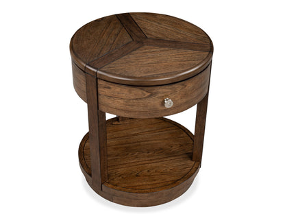 Connolly - Drawer End Table - Brown