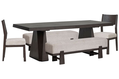 Tauren - Double Pedestal Dining Table Set