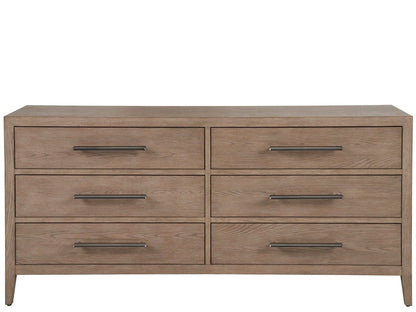 Modern - Cove Drawer Dresser - Dark Brown