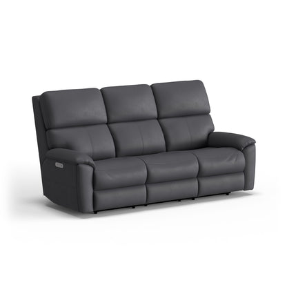 Porter - Power Reclining Sofa With Console, Power Headrest, & Lumbar