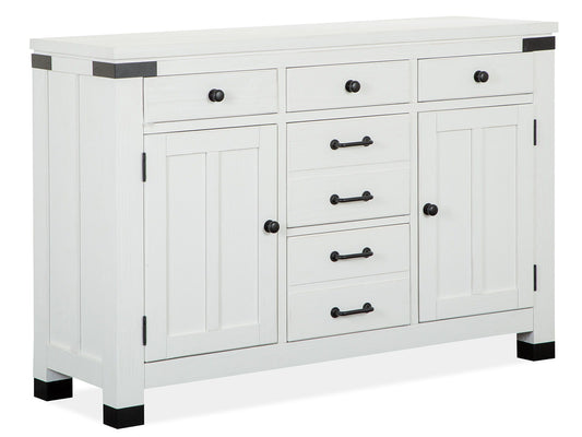 Harper Springs - Server - Silo White