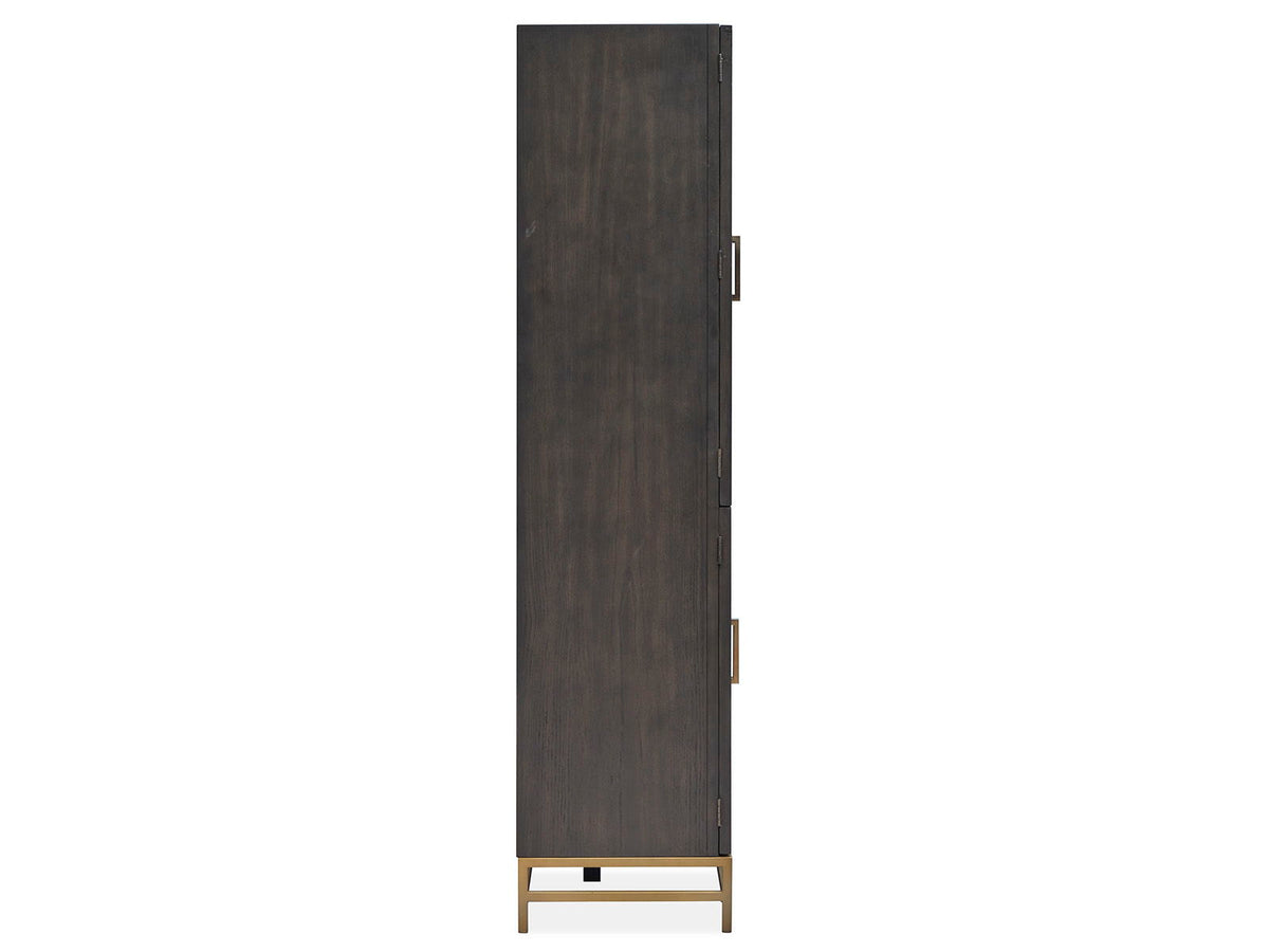Lindon - Two Tone Dining Cabinet - Coffee Bean