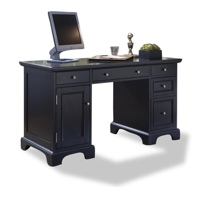 Bedford - Pedestal Desk - Black