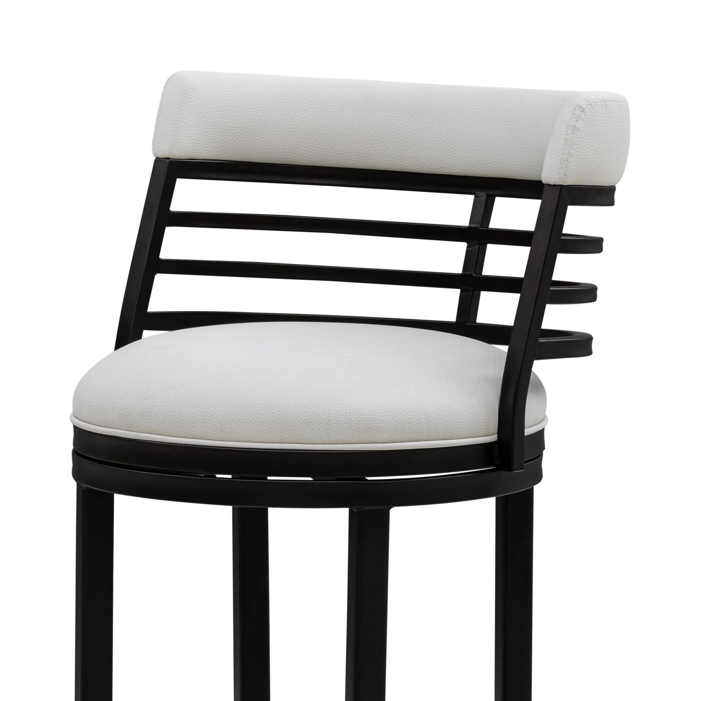 Telia - Upholstered Swivel Counter Height Barstool