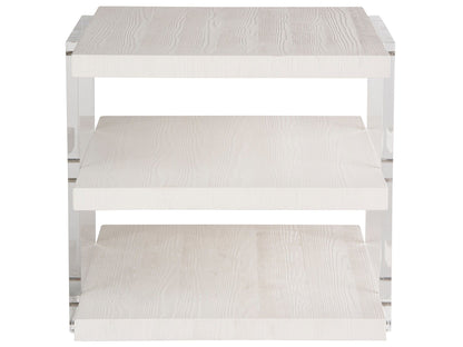 Weekender Coastal Living Home / St Kitts - End Table - Pearl Silver