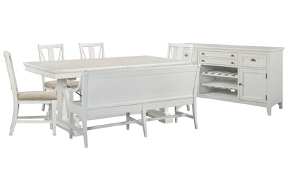 Heron Cove - Extendable Trestle Dining Table Set