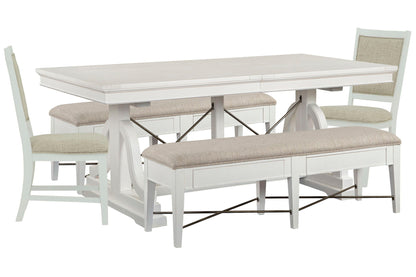 Heron Cove - Extendable Trestle Dining Table Set