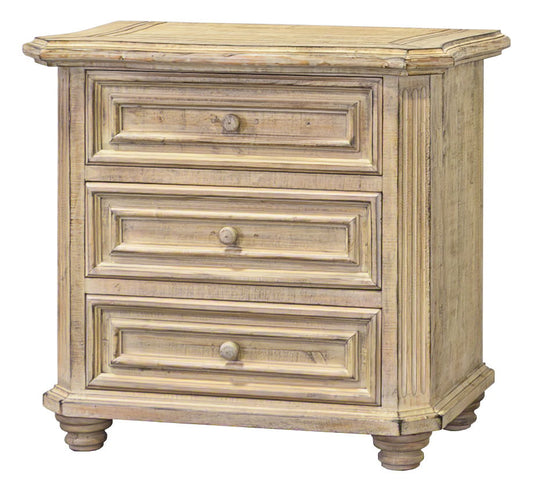 Olivia - Nightstand - Creamy Brown