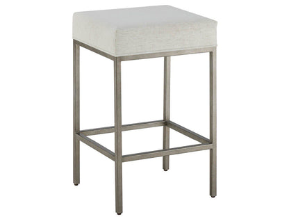 Oasis - Console Stool - Beige / Gray