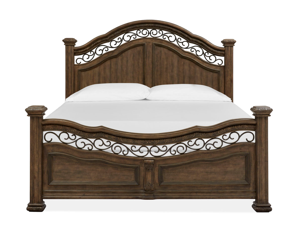 Durango - Wood Panel Bed - Willadeene Brown