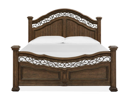 Durango - Wood Panel Bed - Willadeene Brown