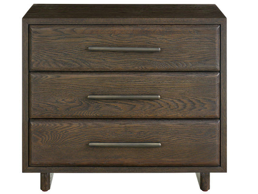 Modern - Three Drawer Nightstand