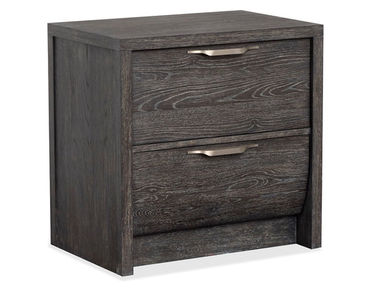 Kinsley - Drawer Nightstand - Black Heron