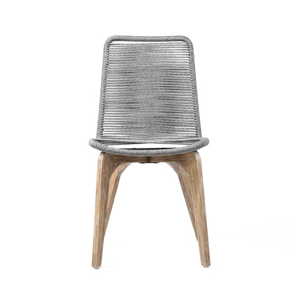 Oasis And Island - Outdoor 5 Piece Dining Set - Light Eucalyptus