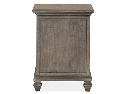Lancaster - Chairside End Table - Dove Tail Grey