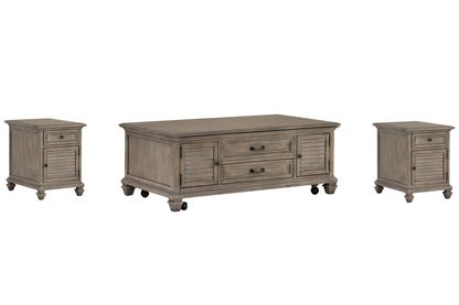 Lancaster - Lift Top Storage Cocktail Table Set