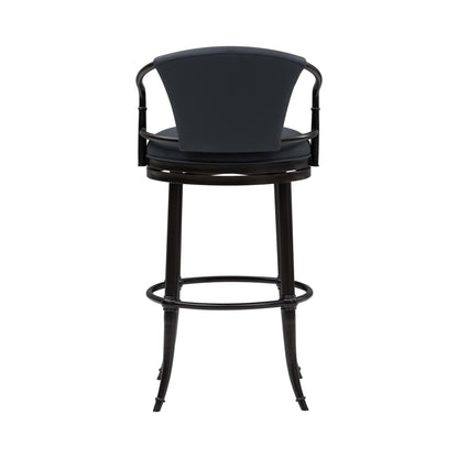 Otis - Upholstered Swivel Bar Height Barstool