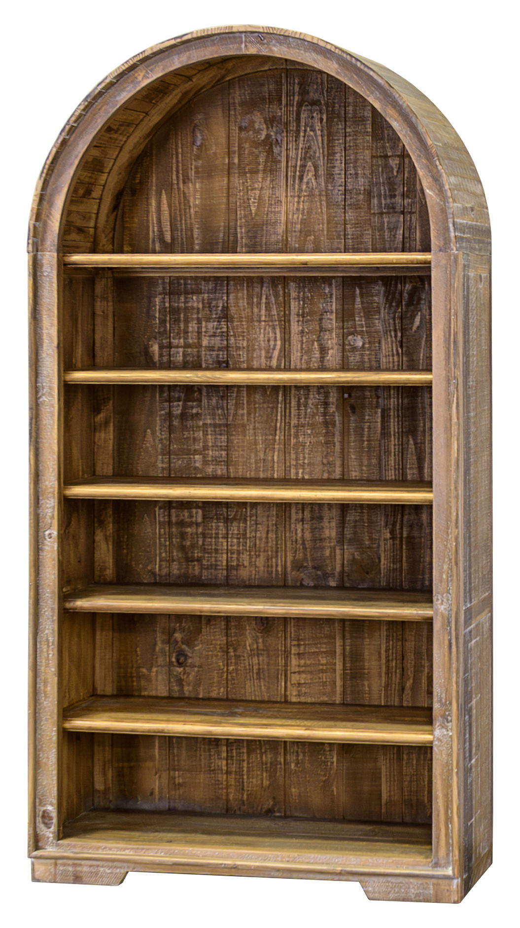 Julia - Curved Bookcase - Country Harvest