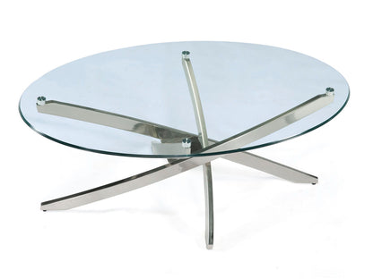 Zila - Oval Cocktail Table Set
