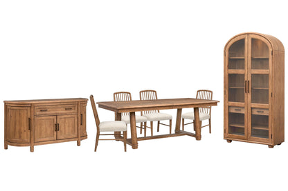Woodward - Trestle Extendable Dining Table Set