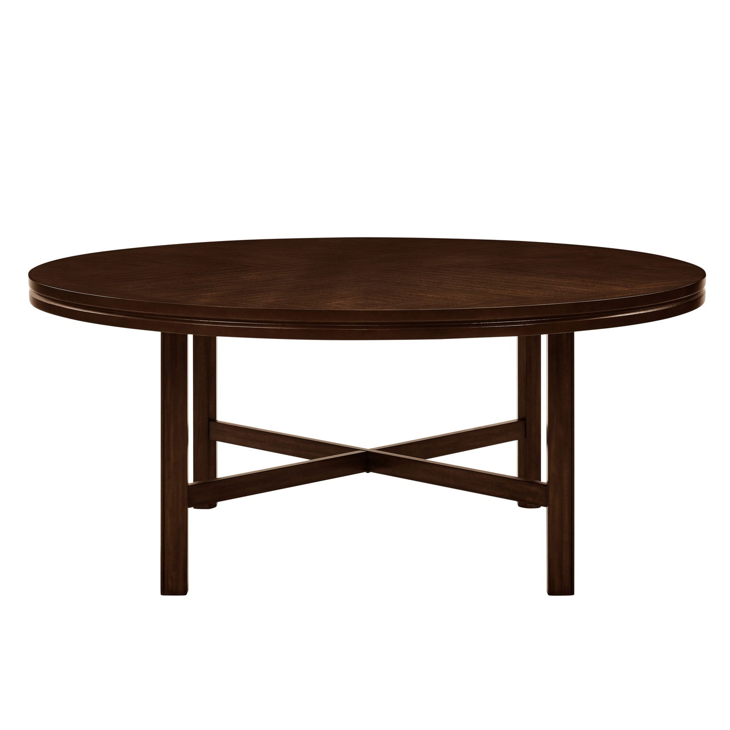 Hartford - Round Dining Table - Dark Brown