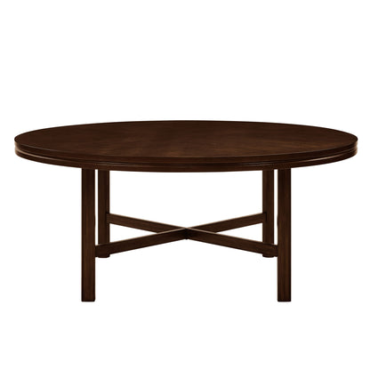 Hartford - Round Dining Table - Dark Brown