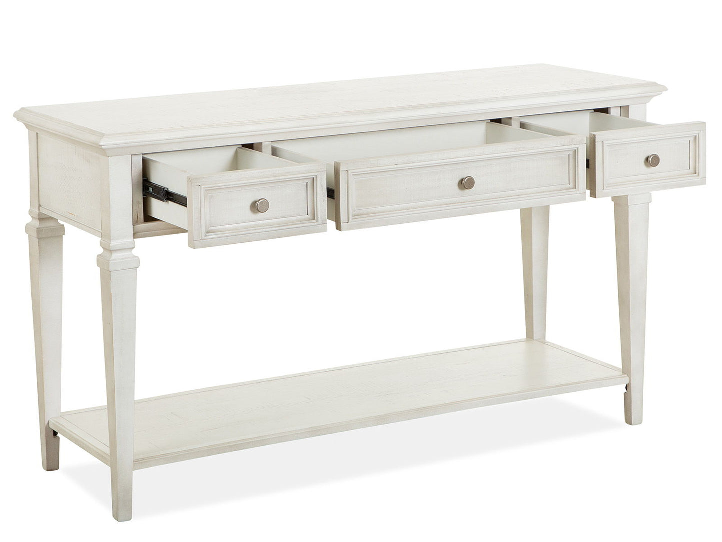 Newport - Rectangular Sofa Table - Alabaster