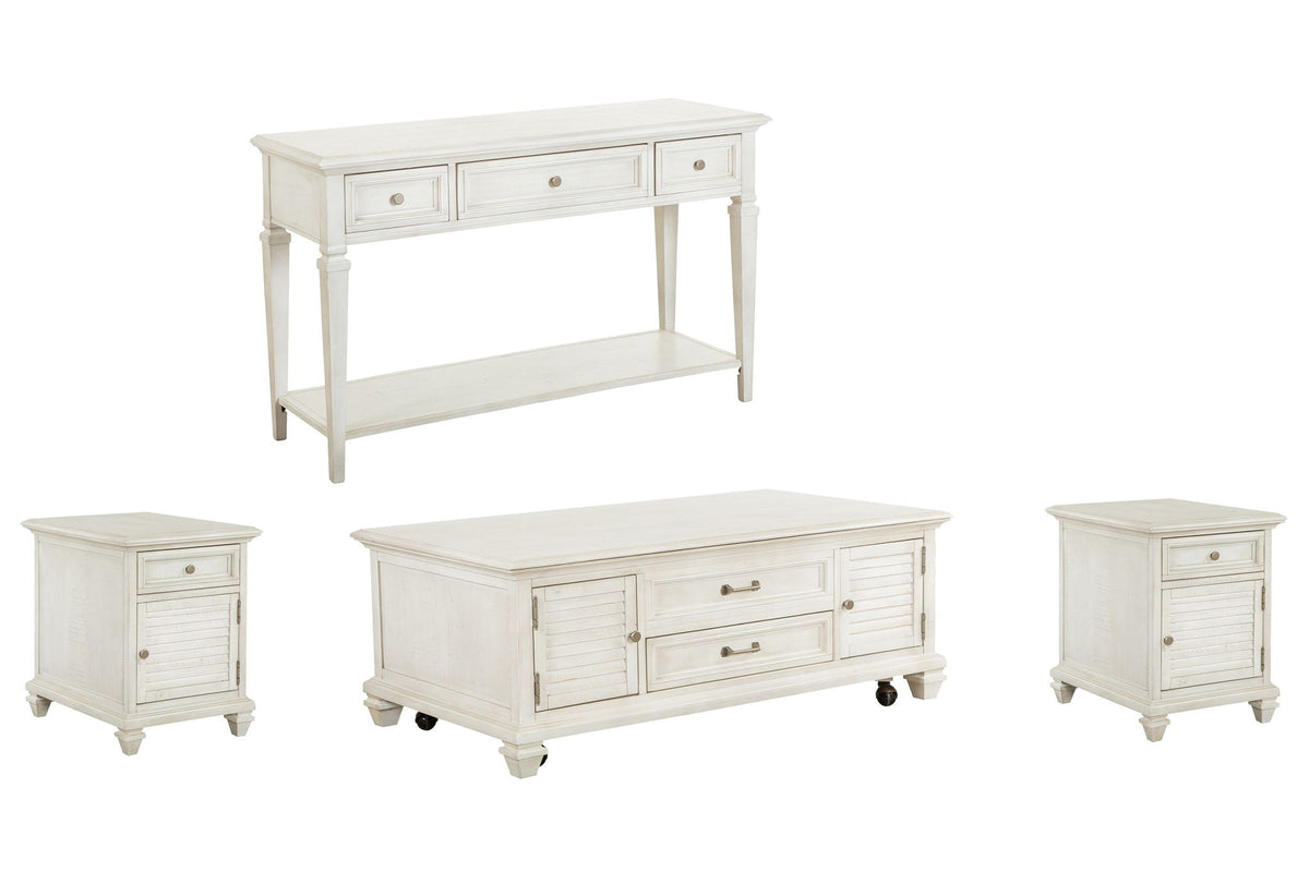 Newport - Lift Top Storage Cocktail Table Set