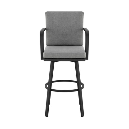 Arnauld - 30" Outdoor Patio Swivel Bar Stool Set