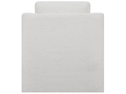 Augustine - Slipcover Swivel Glider - White