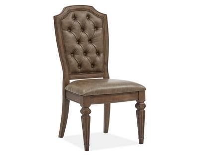 Durango - Wood Dining Side Chair With Upholstered Seat and Back (Set of 2) - Willadeene Brown