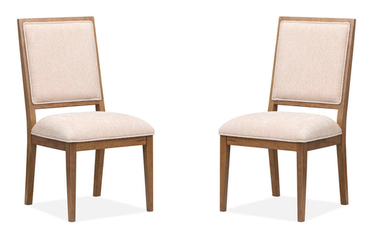 Marcel - Upholstered Side Chair (Set of 2) - Harvest Brown