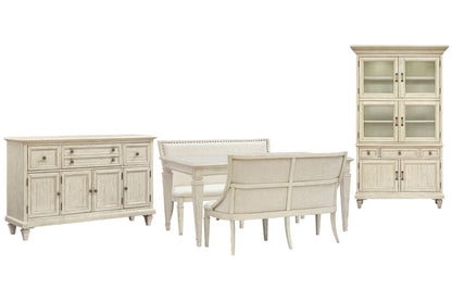 Newport - 5 Piece Extendable Rectangular Dining Table Set