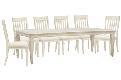 Newport - 7 Piece Extendable Rectangular Dining Table Set