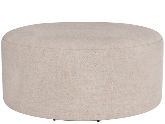 Pi - 36" Outdoor Ottoman, Special Order - Pearl Silver