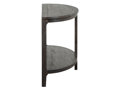 Boswell - Demilune Sofa Table - Peppercorn