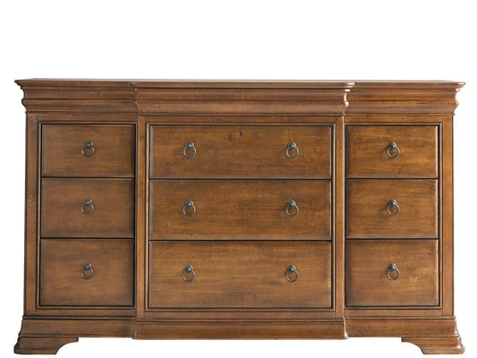 New Lou - Drawer Dresser - Dark Brown