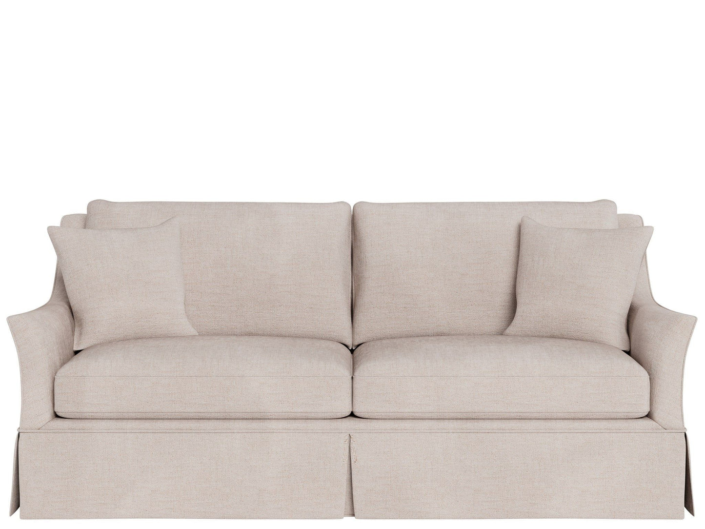 Henri - Skirted Apartment Sofa, Special Order - Beige