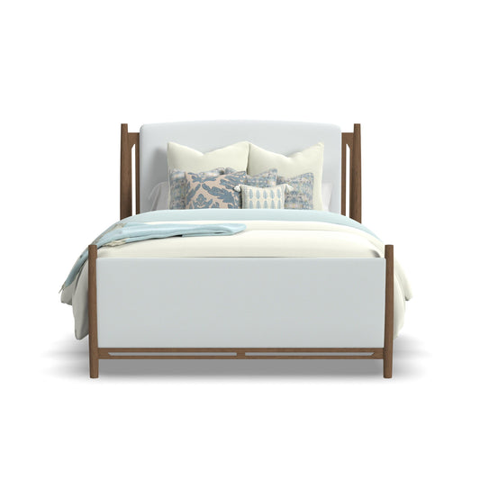 Verona - Queen Upholstered Bed - White