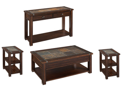 Roanoke - Rectangular Lift Top Cocktail Table Set