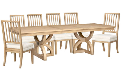 Coventry - Extendable Trestle Dining Table Set
