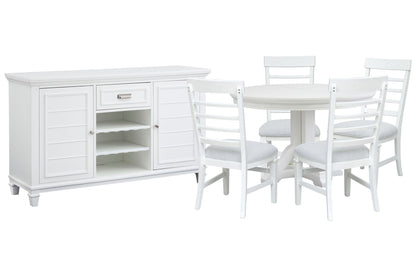 Charleston - Extendable 48" Round Dining Table Set